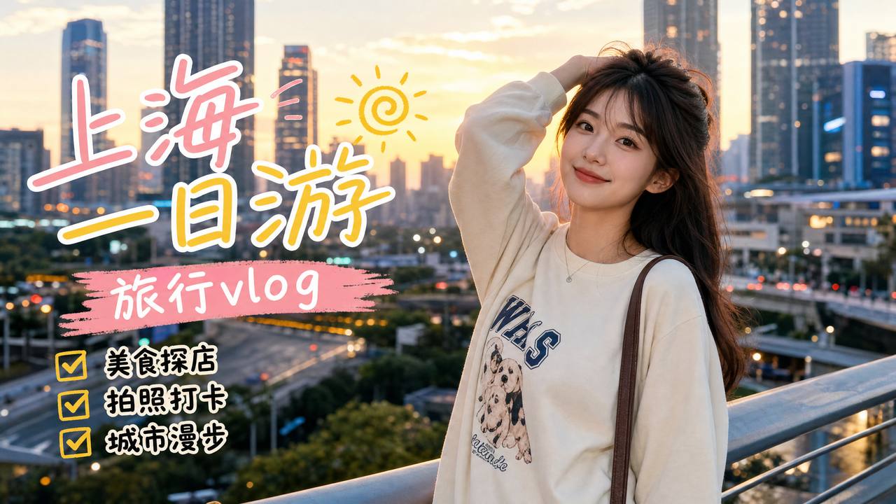 双飞姐妹花视频-城市旅行VLOG生活视频分享